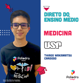 Aluno do Poliedro aprovado em medicina